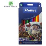 مداد رنگی 12 رنگ مقوایی Padilot