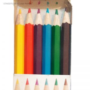 مداد رنگی 6 رنگ استدلر