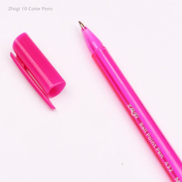 خودکار 10 رنگ ژله ای 1mm