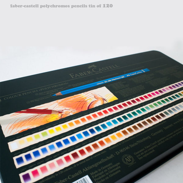 مداد رنگی 120 رنگ فابر کاستل مدل پلی کروم