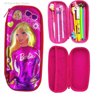جامدادی لیزری سه بعدی طرح باربی (Barbie)