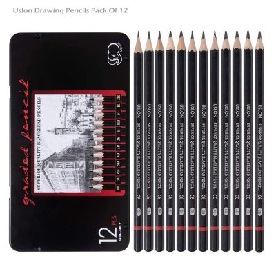 مداد طراحی USLON - مجموعه 12 عددی