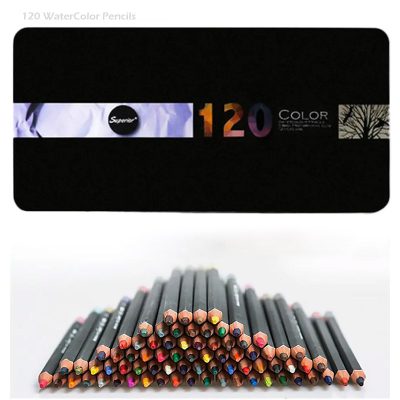 مداد رنگی آبرنگی 120 رنگ