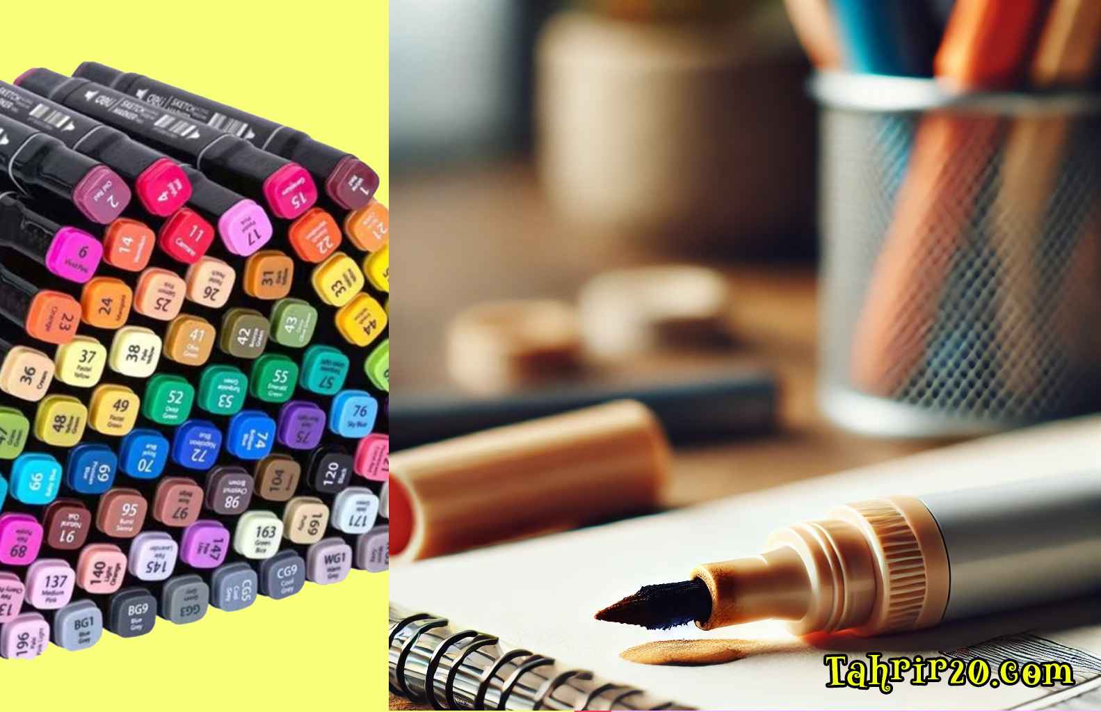 ریکاوری ماژیک هایلایت و وایت برد خشک شده