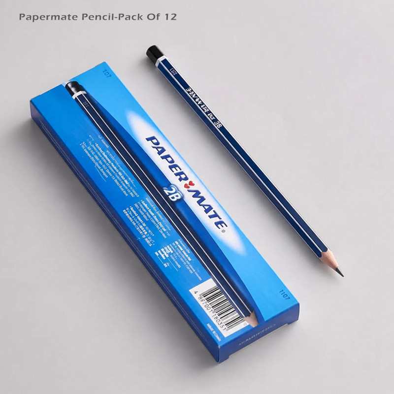 مداد مشکی papermate – بسته 12 عددی